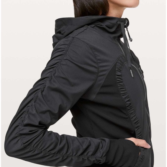 Lululemon dance studio jacket III dark green size 6 - Picture 9 of 14